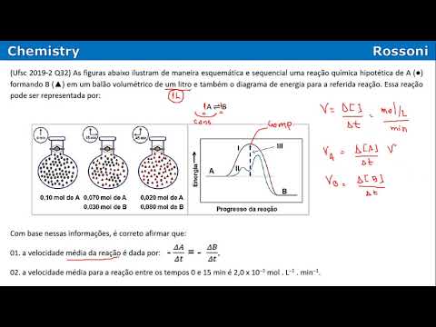 Ufsc 2019-2 Q32 - Cinética