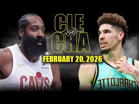 Cleveland Cavaliers vs Charlotte Hornets Full Game Highlights – February 20, 2026 | NBA Season