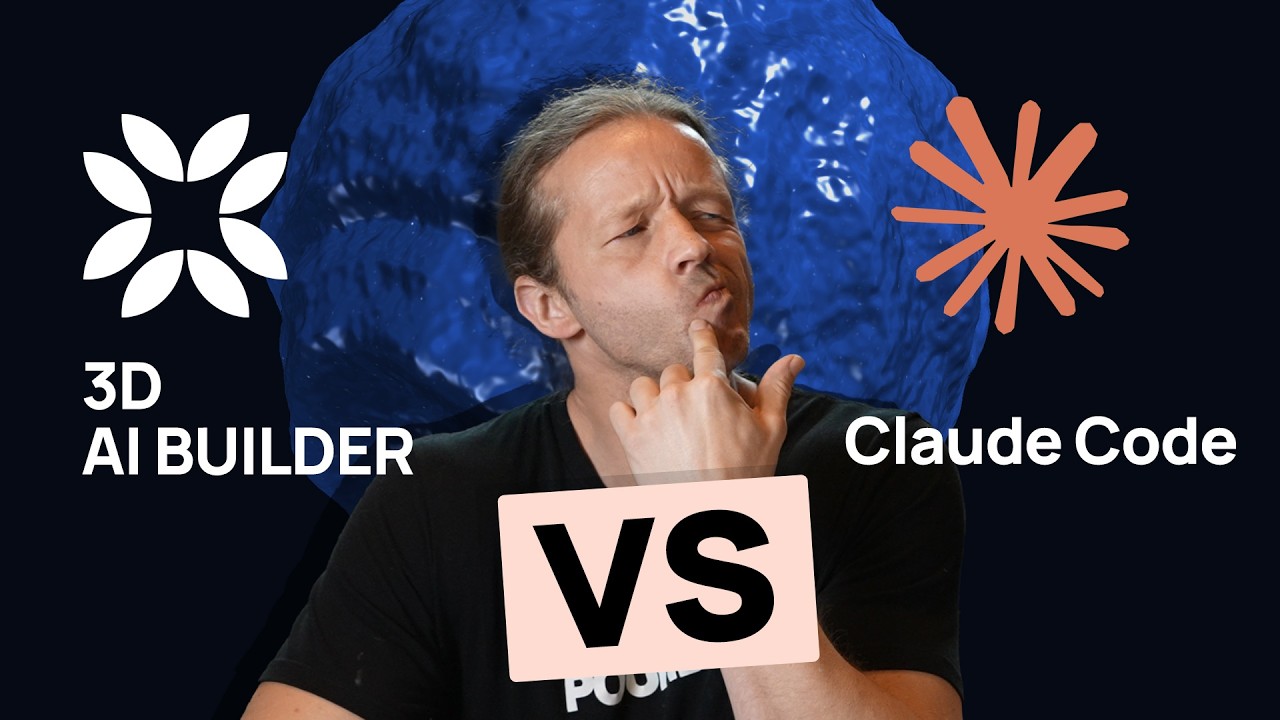 A New 3D AI Builder vs Just Claude Code?