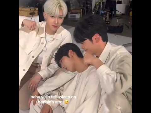Yujin falling asleep on Hanbin&rsquo;s arm 🥺 too cute