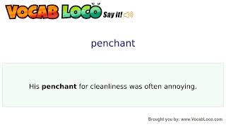 Video thumbnail for penchant