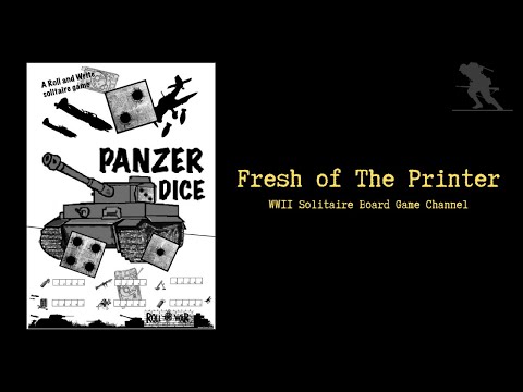 Panzer Dice: Eastern Front R&W (Second Edition) - Fresh Off The Printer