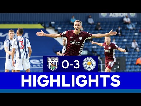 West Bromwich 0-3 Leicester City