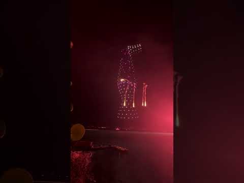 2023 Necker Island New Years Drone Show