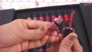 SistaCafe Channel : รีวิว Golden Rose LONGSTAY Liquid Matte Lipstick MINI ทั้ง 24 สี