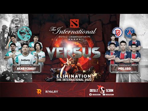 beastcoast vs PSG.LGD - The International 2022: Playoffs - Elimination - BO3