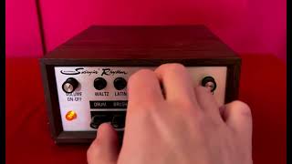 Video thumbnail for WURLITZER SWINGIN’ RHYTHM 5020 Vintage Analog Drum Machine | DEMO by You Are The Robots