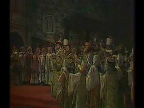 Mussorgsky - Boris Godunov. Coronation scene. Bolshoi