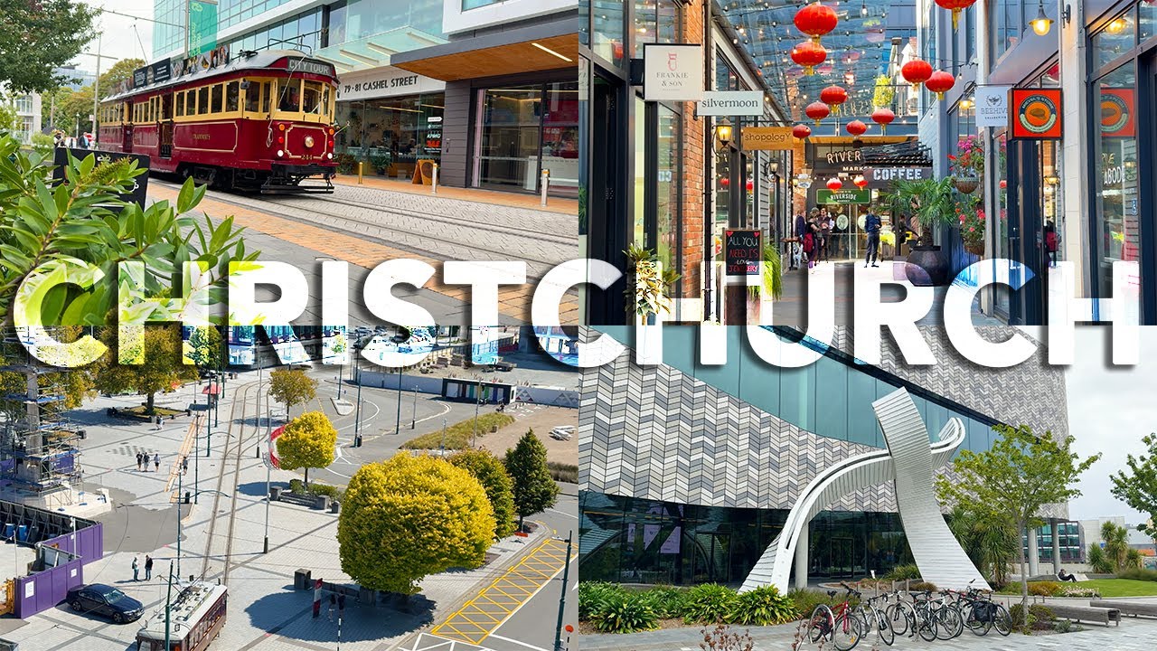 Stroll along pastel Spanish Mission-style heritage buildings of New Regent Street