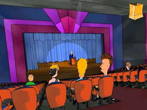 Let's Play Beavis and Butthead Do U part 1 - Pissing off the Librarian