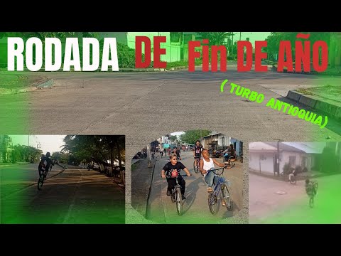 Primer rodada de fin de año en (turbo Antioquia)