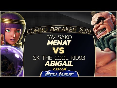 FAV Sako (Menat) vs SK The Cool Kid93 (Abigail) - Combo Breaker 2019 Day 2 Pools - CPT 2019