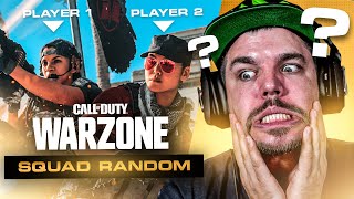 NOUVELLE TENTATIVE TOP 1 EN SQUAD RANDOM SUR WARZONE 