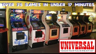 Over 25 Universal Arcade Games In Under 17 Minutes
