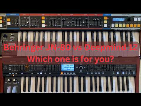 Behringer JN 80 vs Deepmind 12  comparison