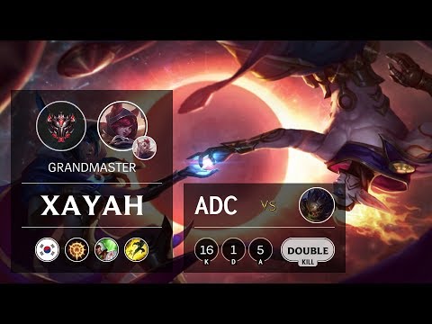 Xayah ADC vs Kog'Maw - KR Grandmaster Patch 9.7