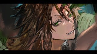 【ツイステ】藝大生がレオナ・キングスカラーを厚塗りでみんなと話しながら描く【作業用】