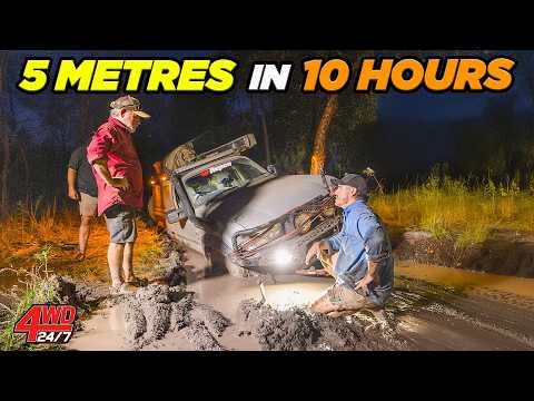 IMPOSSIBLE 400KM CAPE YORK TRACK - Bogged to doors & out of ideas