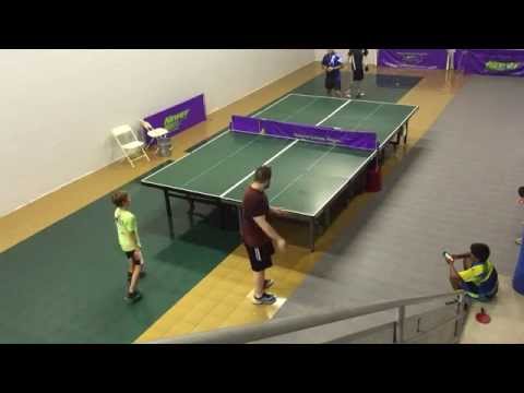 Vierertisch at South Bend Table Tennis Club