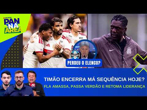 AINDA SEM TÉCNICO, TIMÃO ENCARA O VITÓRIA; MENGÃO ATROPELA E MANTÉM FREGUESIA DE CENI! | PAN NA ÁREA