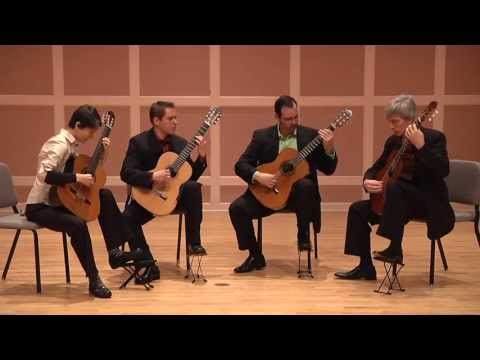Minneapolis Guitar Quartet - Danza valenciana by Rodrigo
