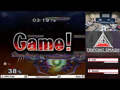 GHQ | Kels (Fox) vs Azzu (Falco) - Tripoint Smash 22 Winner's Semifinals