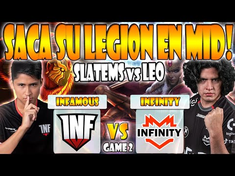 INFINITY VS INFAMOUS BO3[GAME 2] ADRIAN, LEOSTYLE VS MNZ - DPC SA 2023 TOUR 1: DIVISION 1 - DOTA 2