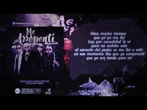 Andino Ft. Ken-Y, Maldy y Toby Love - Me Arrepentí [Letra] - REGGAETON 2017