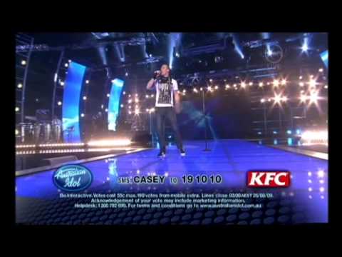 Casey Barnes - Her Diamonds Australian Idol