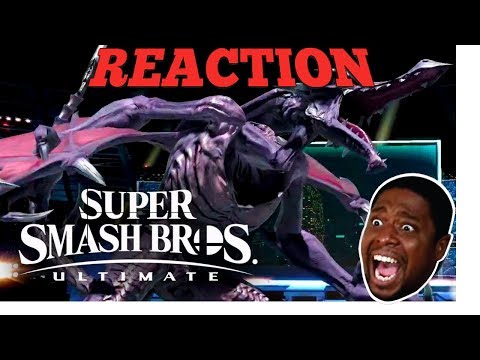 MIGHTYKEEF REACTS: RIDLEY IN SUPER SMASH BROS. ULTIMATE!