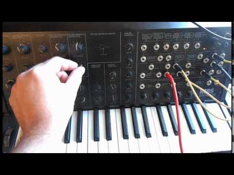 Korg MS-20 Mini Synthesizer Video Demo #2 - More Sound Exploration
