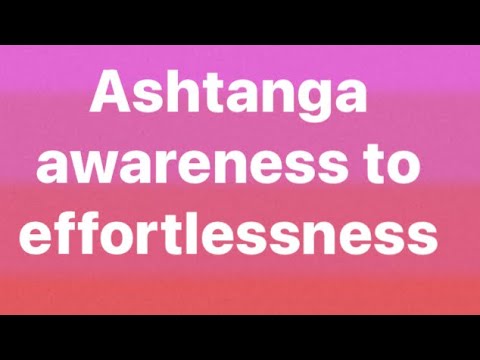 Ashtanga a journey from gross to subtle