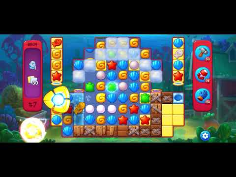 Fishdom Hard level 9664 no boosters フィッシュダム ハード
