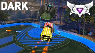 DARK Rocket League Gameplay 1 HOUR (SSL 2v2)