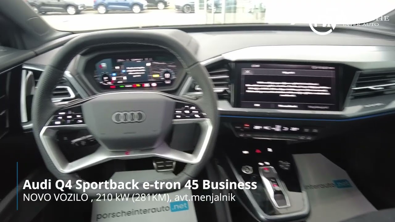 Audi Q4 Sportback e-tron 45 Business - službeno vozilo