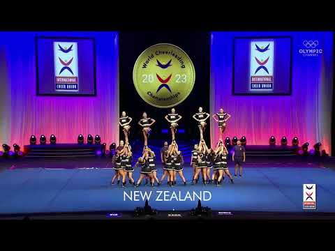 2023 ICU Worlds Junior All Girl Advanced  - Team New Zealand