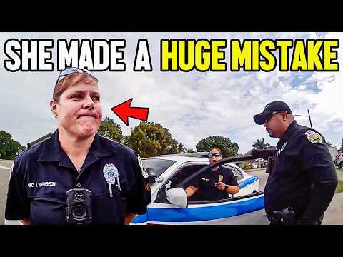 Female Cop Hits Grandma With Police Car Then LOSES IT On Camera