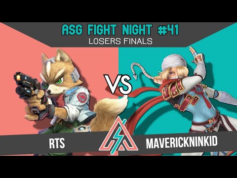 ASG 41 LOSERS FINALS - RTS (Fox) vs Maverickninkid (Sheik)