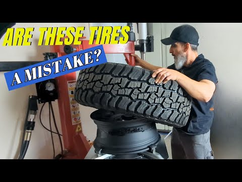 Mounting NEW Wheels & Tires on My 4RUNNER in My Garage| MT Baja Boss