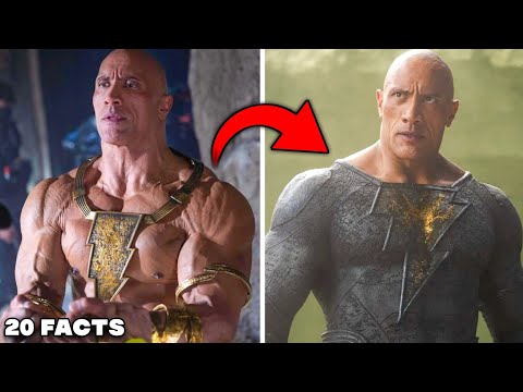 20 Black Adam Facts You Didn't Know...