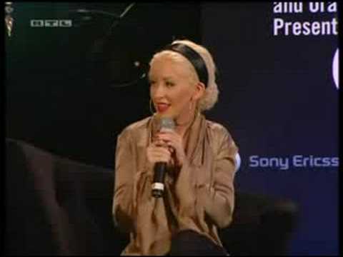 Christina Aguilera - Back To Basics Tour Press Conference