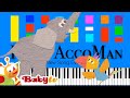 Tucky Tales Theme Song BabyTV Slow EASY Medium 4K Piano Tutorial