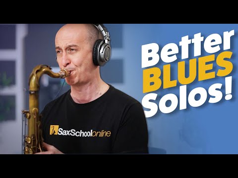 3 Easy BLUES Tactics for Sax - CloudVocal Jam 2023
