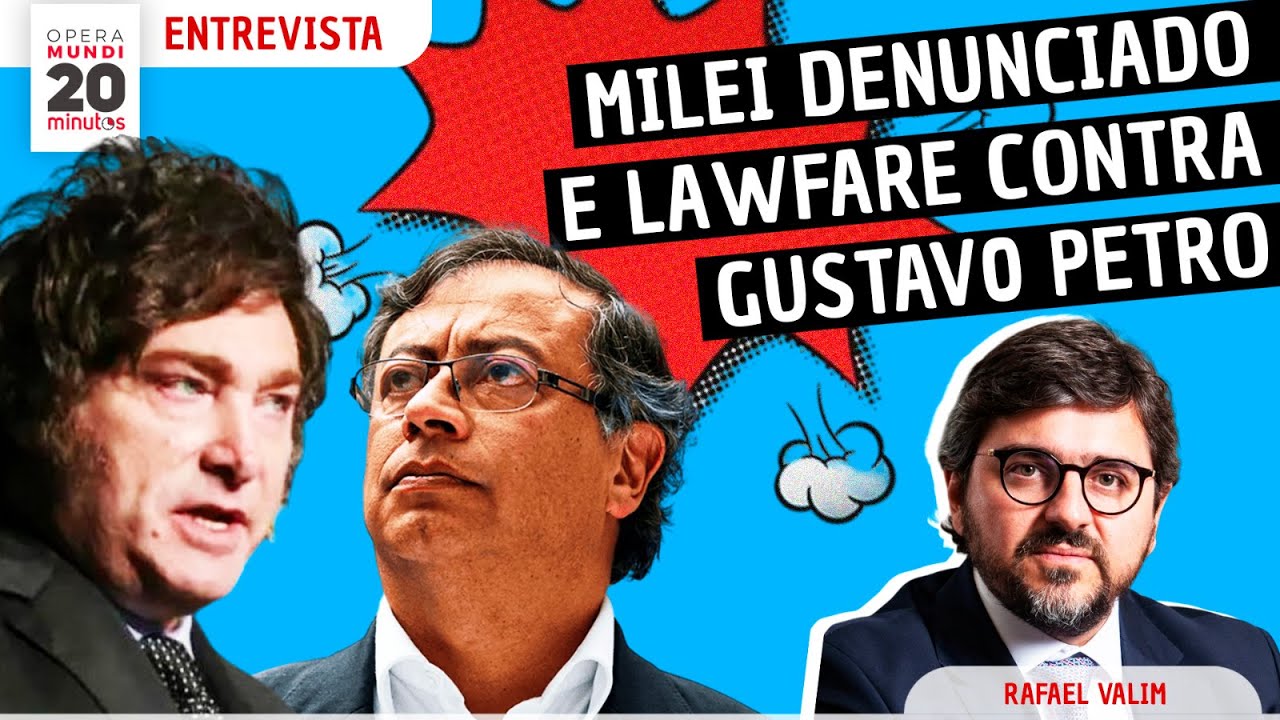 MÃES DA PRAÇA DE MAIO DENUNCIAM MILEI/PETRO SOFRE LAWFARE NA COLÔMBIA - ADVOGADO E DOUTOR EM DIREITO