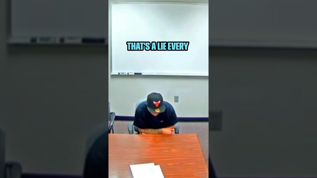 Suspect Thinks He's Smarter Than Cops #interrogation #shorts