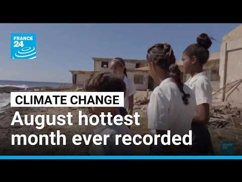 August hottest month ever recorded globally as huge El Nino emerges