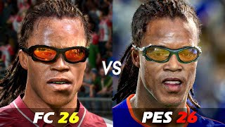 EA Sports FC 26 vs eFootball 2026 | Icons &amp; Legends Player Faces Comparison!