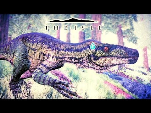 The Isle REALISM - UTAH MADE A BIG MISTAKE, NEW MIDNIGHT UTAH SKIN, RULE BREAKING BARY! ( Gameplay )