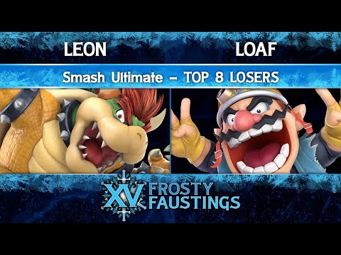 Frosty Faustings XV 2023 Top 8 Losers - LeoN (Bowser) vs loaf (Wario) - Smash Ultimate