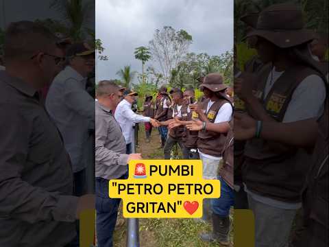 🌱🤝 Petro llega a pumbí, nariño: comunidades erradican coca y construyen paz ✌️🇨🇴